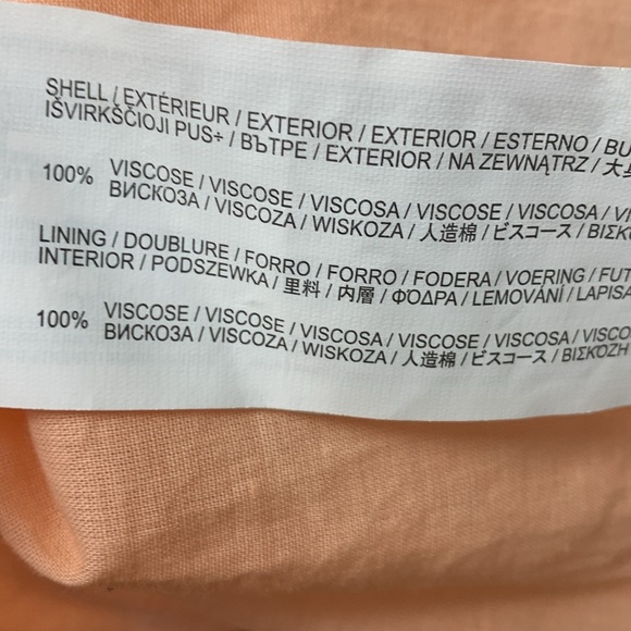 MinkPink Off the Shoulder Fully Lined Dress, beautiful spring & summer colours - Picture 8 of 9